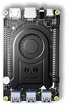 LattePanda 3 Delta 8 GB/64 GB LPDDR4 moderkort Windows 10 Mini PC enkortsdator för 4K HDR-videostöd Windows 11 och Linux (inaktiv version)