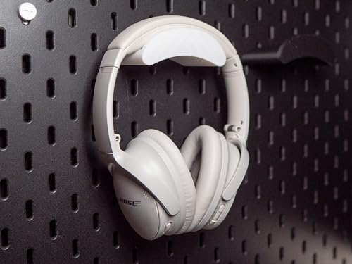 Kopfhörer-Halter für IKEA Skadis - Aufhängung und Aufbewahrung, Zubehör (Weiß)