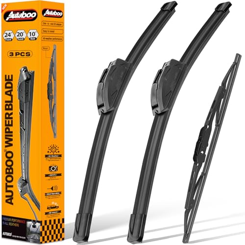 OEM Windshield Wiper Blade Replacement for Chevy Chevrolet Traverse 2018 2019 2020 20221 2022 2023 Gmc Acadia 2017-2023 Original Equipment All-Season Rear Wiper Blade Set 24+20+10 (Set of 3)