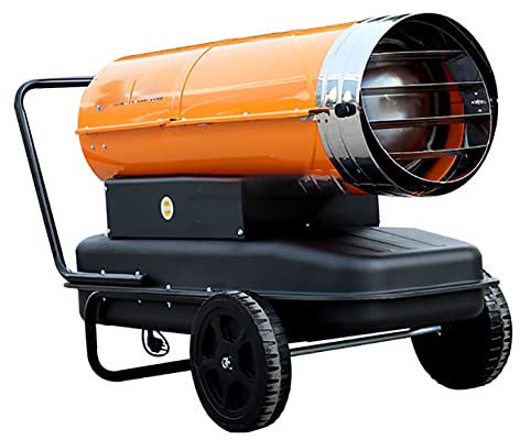 XNYXLPP Chauffage Industriel au kérosène Diesel Haute Puissance 30 KW, Robuste pour Atelier, entrepôt, Garage, Serre, Hangar, équipement de Chauffage agricole