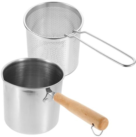 GRADENEVE Mini-fritteuse Herdplatte Topf Bratkorb Für 304 Haushalt Mini-bratpfannenkorb