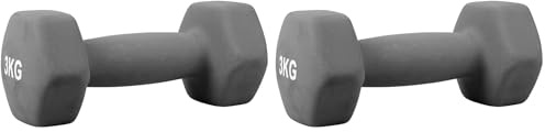 UPFIT - Guidon de 3 kg - Guidon d'entraînement - Poids : 3 kg - Couleur : gris - Facile à utiliser et à ranger - Pratique et robuste - Prise en main confortable - Renforcer les muscles des bras