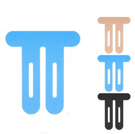 10st Kinesiologitejp for knän | Kinesiologitejp for knän(Black-10pcs)