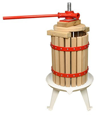 Selections GF7538 Traditional Fruit and Apple Press (6 Litre) with Straining Bag