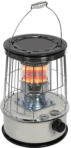 Kerosene Stove Heater, 6 L Kerosene Heater 23,500 BTU Portable Non Electric Heater, Universal Outdoor Radiant Kerosene Stove Burner Cordless 360° for Patio, Tent, Fishing, Heating, Home