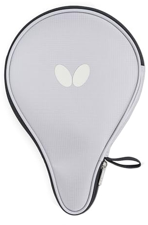 Butterfly New Table Tennis Case | Single Racket Cover with Ball Storage | Zipper Closure | Durable & Lightweight | Available in Blue, Yellow, Orange & Grey