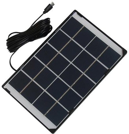 Bärbar Solar Laddare | Solar Power Bank 30 W 5 V med | Högeffektiv USB-panel med kabel - För Telefoner Lykta Fläkt Akut Bil Tält Vandring Camping Resor