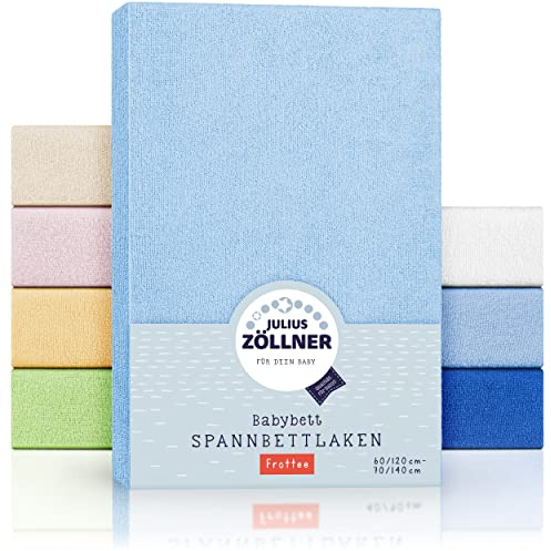 Julius Zöllner – Terry Cloth Fitted Sheet for Children’s Bed, Size:60 x 120 cm/ 70 x 140 cm,