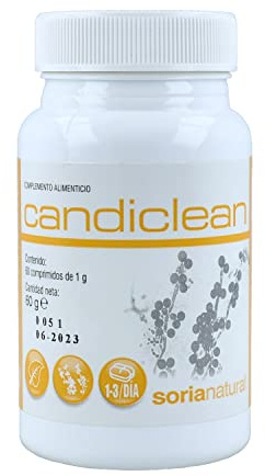 Soria Natural Candiclean - 60 Tabletas
