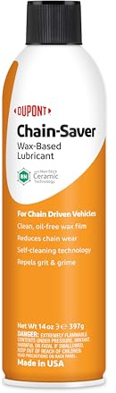 DuPont Chain-Saver Dry Self-Cleaning Lubricant Aerosol, 14 oz