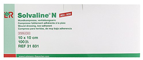 Solvaline N Kompressen 10x10 cm Steril, 100 St