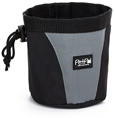 PetPäl Futterbeutel für Hunde Leckerlies Leckerlibeutel für Hund & Pferd - Leckerlitasche, Snack Bag mit Clip & Lasche - Hunde Zubehör Leckerli Tasche - Leckerlie-Tasche fürs Training