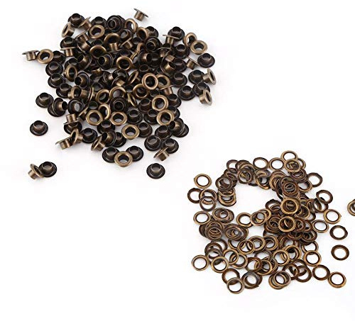 Œillets Métal Petit Œillet Avec Rondelles 4mm Fixation Cuir Artisanal Couture DIY
