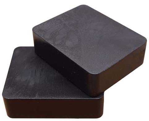 SKIR'CO Lot de 2 cales plates en plastique de 20 mm, entretoises de cadre 53 x 66 mm, entretoises solides pour cadre de porte et de fenêtre