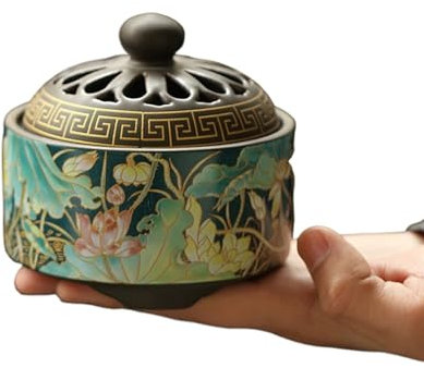 LUNCHS Pot à Ail Rétro Stockage D'oignon Peut être Utilisé comme Ameublement Rangement sur Comptoir D'armoire(Storage Tank A)