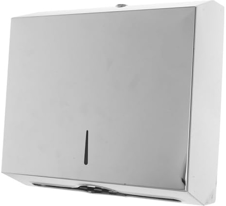 PERSELOSO Distributore Assorbente Da Parete in Acciaio Inossidabile Fazzoletti Per Cucina e Bagno Facile Sostituzione