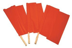 Accuform FSG181 Traffic Control Flags & Windsocks 18X18 FLAG SIZE Dowel: 24 Vinyl