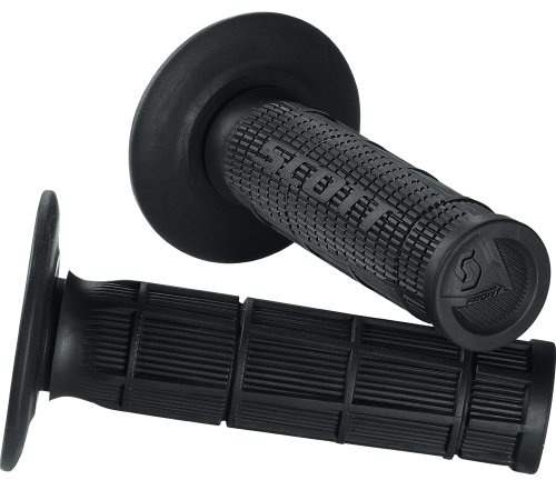 Scott Sports 233927-0001 Black Radial Half Waffle Motorcycle Grips