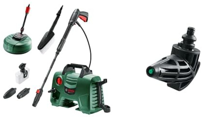 Bosch Home and Garden High Pressure Washer EasyAquatak 120 (1500W, Home and Car Kit Included, Max & 90° Nozzle(Compatible with: EasyAquatak 110/120, UniversalAquatak 125/130/135