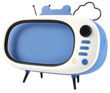 Telefonhalterung für den Schreibtisch – niedliche Retro-Telefonhalterung, lustiger Telefon-Organizer für Telefone mit weniger als 6,5 Zoll