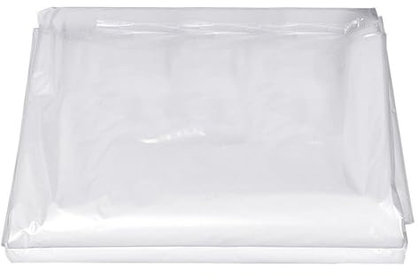 MeevrgR Film de protection imperméable en polyéthylène pour serre - 5 x 2 m - Couleur aléatoire