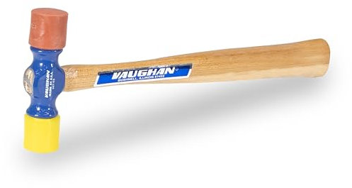 Vaughan SF6 - Martillo de cara blanda de 1,90 cm de diámetro de la cara, 25,4 cm de largo.