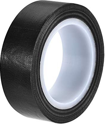 sourcing map Heat Resistant Tape High Temperature Heat Transfer Tape PTFE Film Adhesive Tape 19mm Width 10m 33ft Length Black