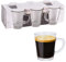 Lot de 6 tasses à café en verre de 70 ml