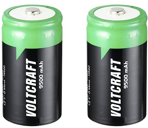 VOLTCRAFT Endurance Mono (D) Batteria NiMH 9500mAh 1.2V 2pcs