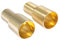 Rayher Flaschenkerzenhalter für Stabkerzen, 2 Stück, Metallkerzenhalter gold, Gesamthöhe 5 cm, Innendurchmesser 22 mm, Kerzenhalter für Flaschen, 46694616