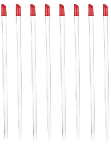 Tucnoeu 16 Stück 17 cm Nagelschieber Manikürstäbchen Gummi-Cuticle Pusher Hufstäbchen