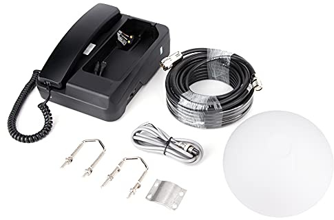 Brilluxa Satellite Phone Docking, Maritime Telephone Unit Outdoor Antenna Kit, Satellite Communication System Accessory