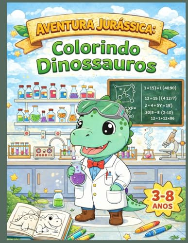 “Aventura Jurássica: Colorindo Dinossauros”