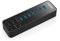 Anker 10 Port 60W Data Hub with 7 USB 3.0 Ports and 3 PowerIQ Charging Ports for Macbook, Mac Pro/mini, iMac, XPS, Surface Pro, iPhone 7, 6s Plus, iPad Air 2, Galaxy Series, Mobile HDD, and More