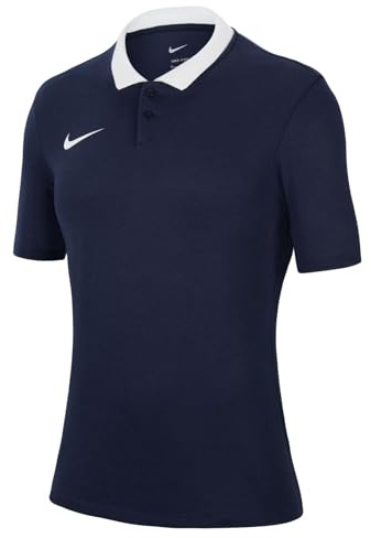Nike, Park20, Camisa Polo, Obsidiana/Blanco/Blanco, XL, Mujer