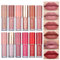 12 Colors Matt Ink Lippenstift Set Velvet Matt Nudetöne Rose Pink Waterproof Long-Lasting Non-Stick Cup Not Fade Shimmer Lip Gloss Roter Liquid Lipstick Set For Women (12pc)