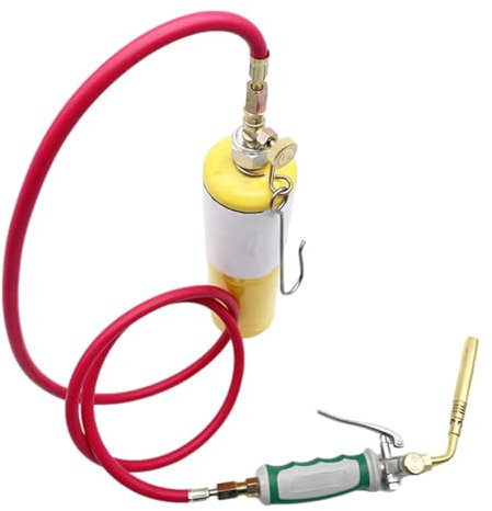 Holdes Chalumeau de brasage, Chalumeau à souder,Chalumeau à souder Haute intensité - Kit de Torche à Haute température, Accessoires de soudage durables pour la Construction, Les Amateurs, Le soudage