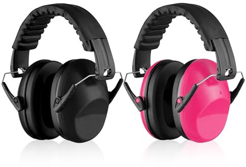 WIYETY 2 pièces de protection auditive pour enfants : écouteurs pour enfants, cache-oreilles pour enfants, avec protection auditive SNR 26 dB, protection contre le bruit, bonne isolation phonique,