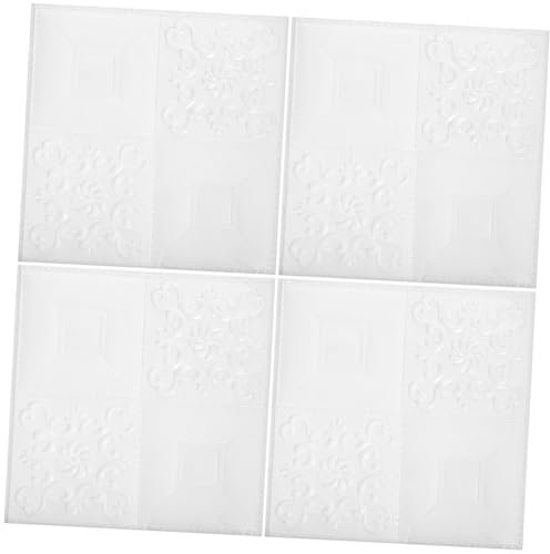 SHINEOFI 20 Pegatinas De Pared Con Diseño De Ladrillo Para Dormitorio Sala De Estar Decoración Espuma Texturizada Ladrillo Geométrico Panel Adhesivo Azulejos 3D Papel Tapiz Para
