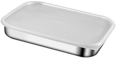 SUIOPPYUW Förvaringslåda för dumplings, matförvaringsbricka, kylskåp, ostbehållare, färskhållningslåda för att hålla mat färsk, kylskåpslådor, måltidsberedning