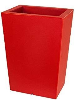 Teraplast - Schio Cassa Alta, Essential, 50cm, Rosso Cardinale, 100% Riciclabile