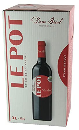 Dom Brial - Le Pot - Fontaine à Vin - Rouge - 3L