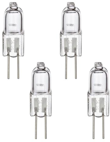 Mingchengheng Backofenlampe 20W 500℃, G4 Halogen Lampe 12V Für Backofen Und Mikrowellen,Backofen Halogen Lampe, Mikrowellen-Glühlampe, Küchenofen-Nachtlichtbirnen