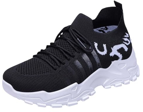 Chaussures de marche pour femme - Imperméables - Confortables - Chaussures de sécurité - Légères et respirantes - À lacets - Antidérapantes - Chaussures de sport - Chaussures de course - Tennis
