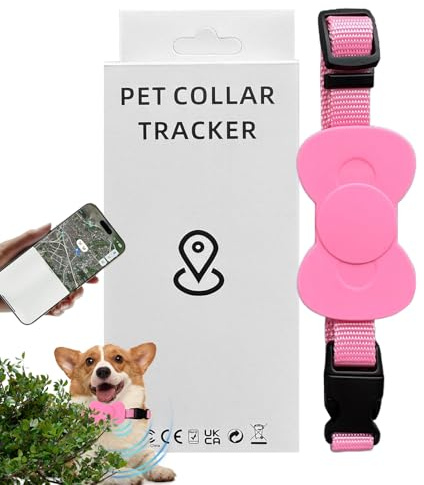 GPS-halsband för hundar – smart halsband för husdjurssäkerhet – anti-förlust etikett exakt elektronisk djurlokalisering för hund kattunge bagage barnnyckel klocka husdjur
