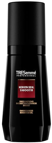 TRESemmé Keratin Seal Smooth Hair Oil, 100 ml | Instant frizz control, smoothness boost, tames flyaways, humidity protection, lightweight non-greasy shine for sleek hair