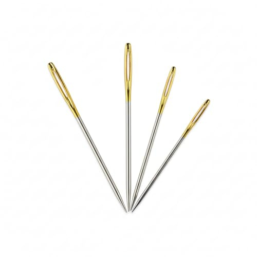 Large Eye Blunt Needles,Darning Needles for Wool,4 Pieces
