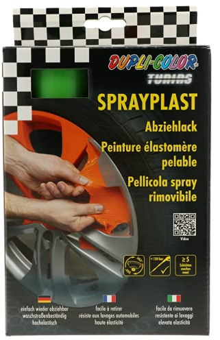 Dupli-Color 388149 DC Sprayplast-Set, 2 x 400 ml, Grün Glanz