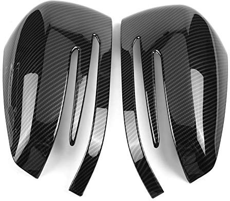 Coperchio dello Specchietto Retrovisore, Coperchio del Copri-Specchio Specchietto Retrovisore Laterale in Fibra di Carbonio Trim per A B C E Classe GLA W204 W212