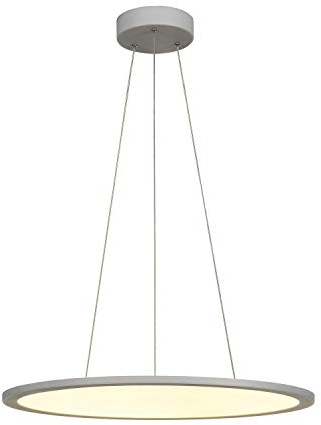 SLV luminaria de suspensión PANEL 60 DALI/Lámpara de salón, iluminación de interior, luminaria colgante de comedor, led, luminaria de techo / 3000 K 43 W 3150 lm gris regulable 110 grados